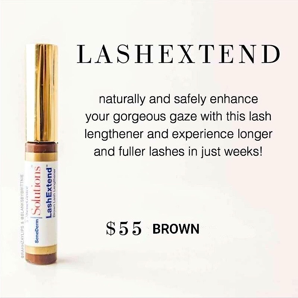 Senegence LashExtend Brown NEW Eyelash Lash Lengthener Lengthening Eyeliner